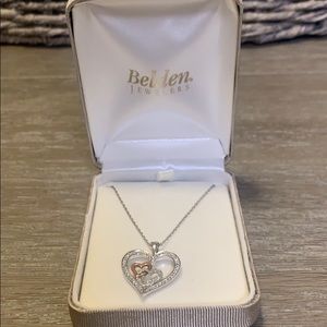 Heart Belden jewelry necklace
